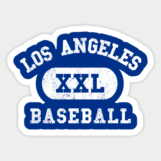 Los Angeles Baseball III Sticker by sportlocalshirts